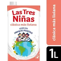 Leche Parcialmente Descremada 2% Tres Niñas 1 L