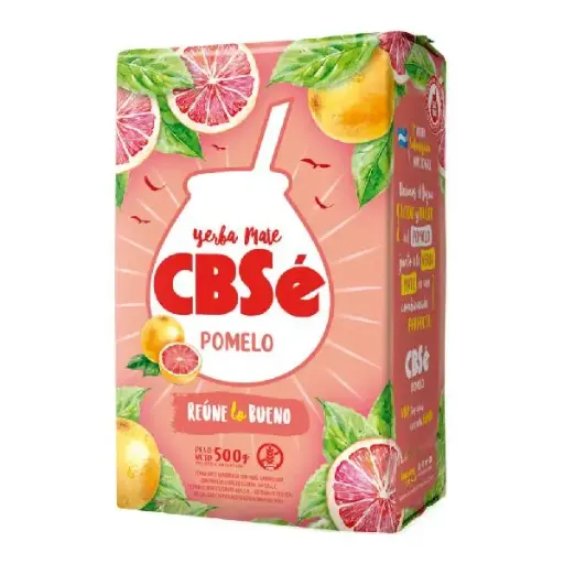 Yerba mate cbse saborizada pomelo 500grs