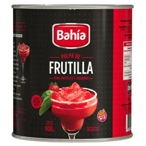 Pulpa De Frutilla Bahia  900 gr.