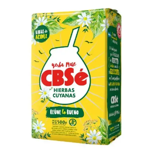 Yerba mate cbse compuesta con hierbas cuyanas 500grs