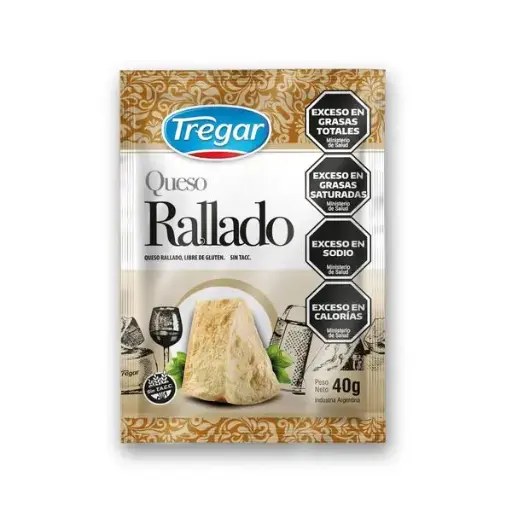 Queso Rallado Tregar  40 Gr