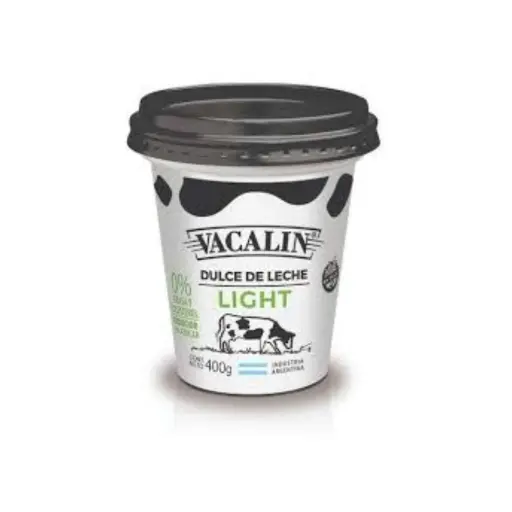 Dulce De Leche Light - 400 Gr - Vacalin