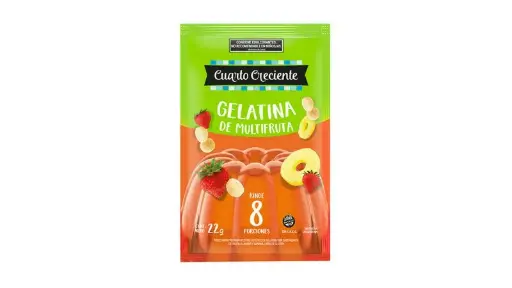 Gelatina Multifruta Cuarto Creciente 22g