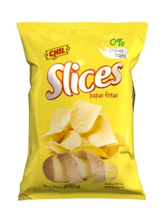 Papa Frita Slices Clasica
