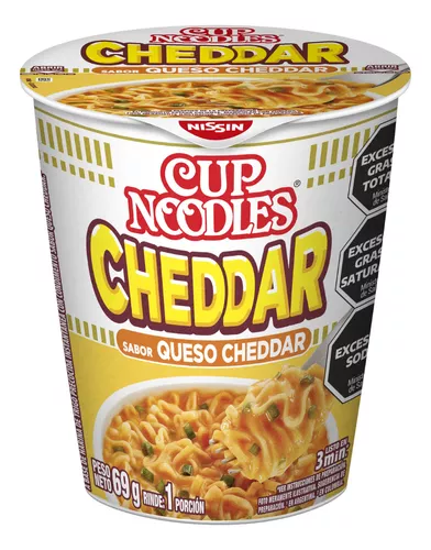 NISSIN Cup Noddles Cheddar