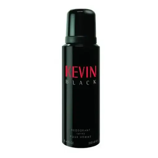Desodorante kevin black aerosol 250cm3