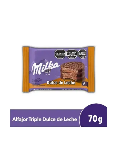 Alfajor Milka Dulce De Leche 70gr