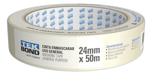Cinta de Enmascarado Tex Bond 24mm x 50mts
