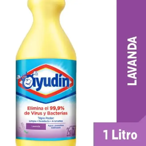 Lavandina ayudín lavanda triple poder 1000cm3