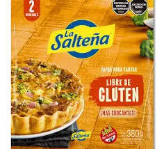 Tapa De Tarta sin TACC La Saltenia 380 g
