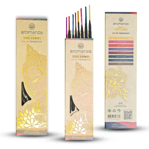 Sahumerios 8 Fragancias Aromanza 8u