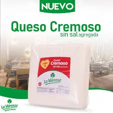 Queso Cremoso Sin Sal La Varense