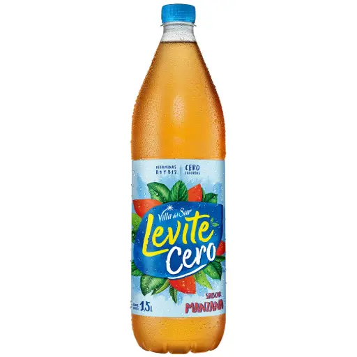 Agua Saborizada Manzana Cero Levite 1,5Ml