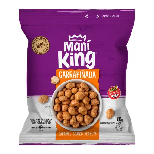 Garrapiñada Mani King 80g