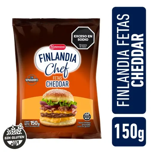 Queso Fetas Cheddar La Serenísima Finlandia Chef 150g
