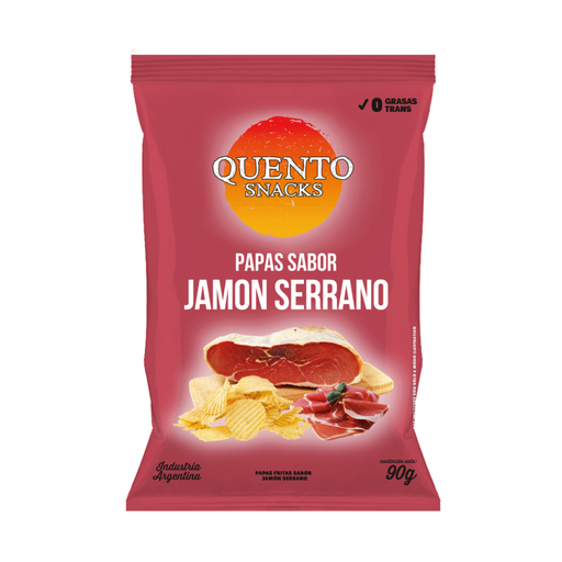 Papas Fritas Jamón Serrano Quento 90g