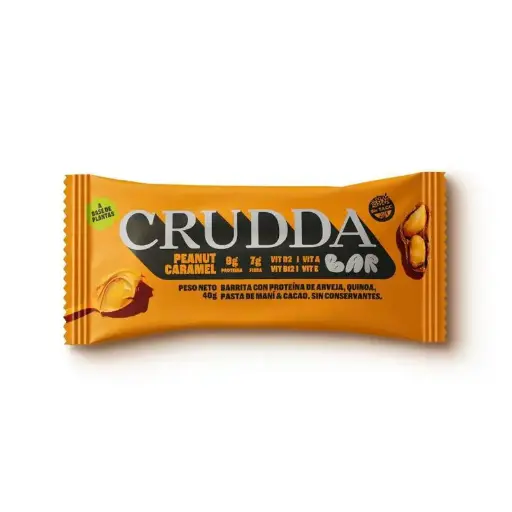 Barritas Proteicas Sabor Caramelo Crudda 40g