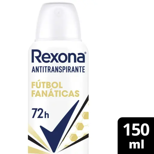 Desodorante Futbol Fanaticas 150 Ml Rexona