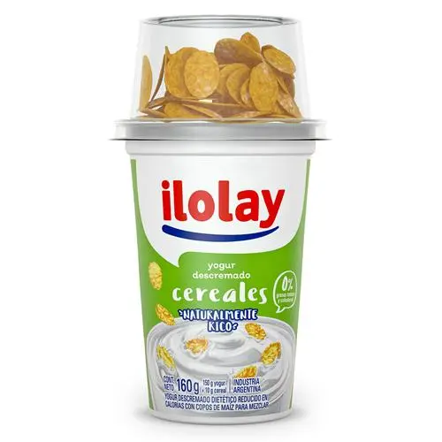 Yogur Descremado Con Cereal ILOLAY 160 Grm