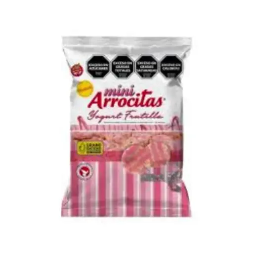 Galletas de Arroz Yogurt y Frutilla Arrocitas