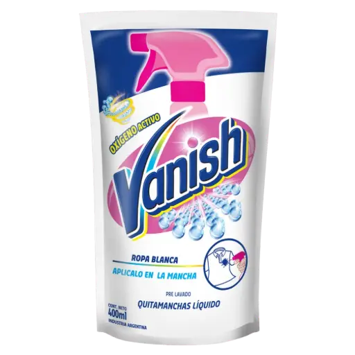 Quitamanchas Vanish Ropa Blanca  400ml