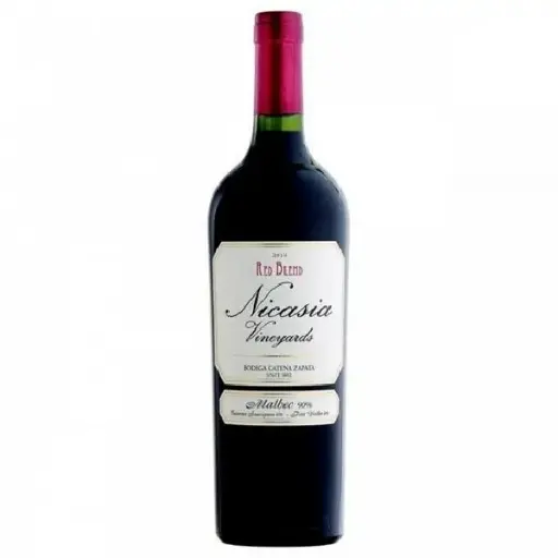 Vino tinto nicasia red blend malbec 750cm3