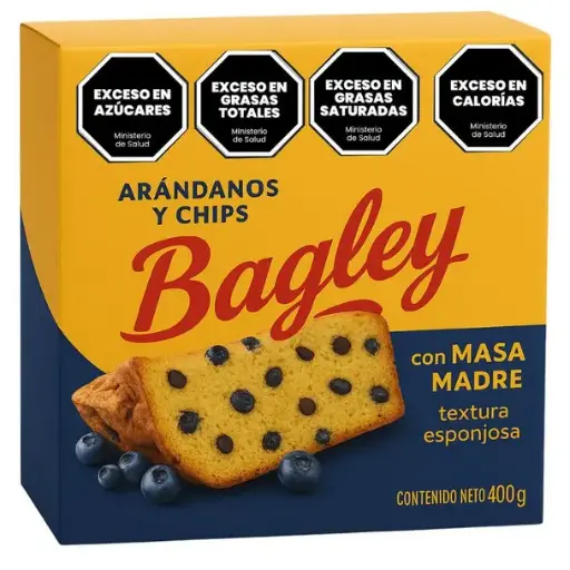 Bagley Pan Dulce with Blueberries and Chocolate Chips 400 g
