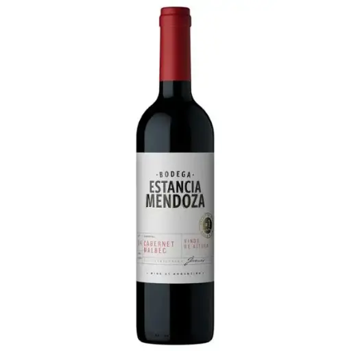 Vino tinto estancia mendoza cabernet malbec 750cm3